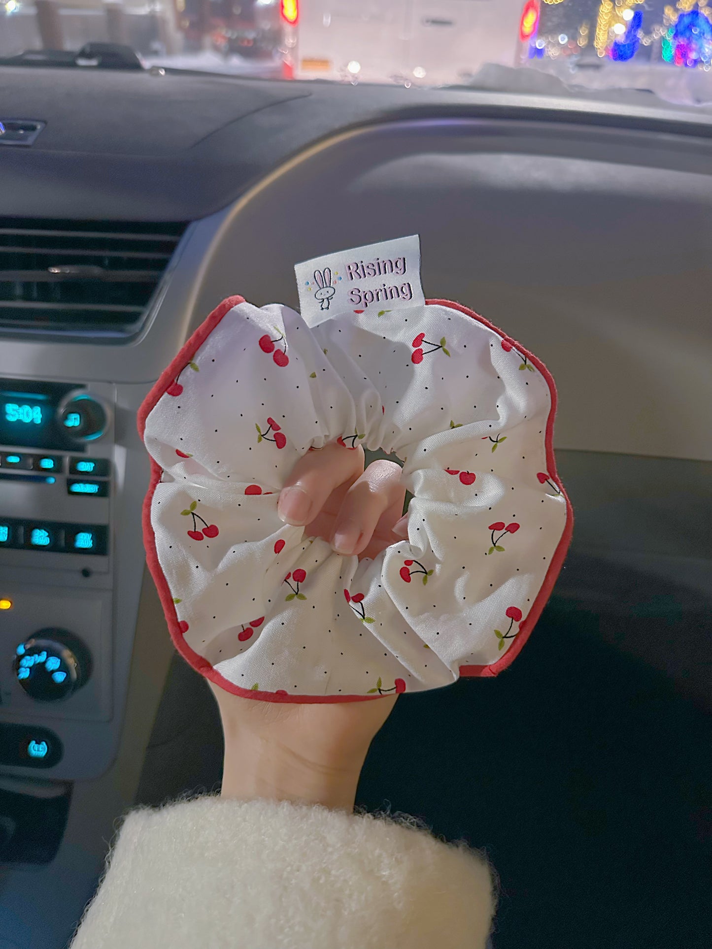 Cherry Scrunchy